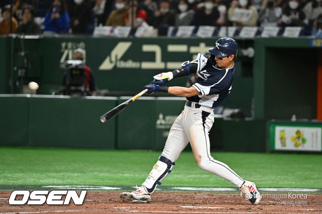 [사진] WBC 대표팀에서의 이정후. ⓒGettyimages(무단전재 및 재배포 금지)