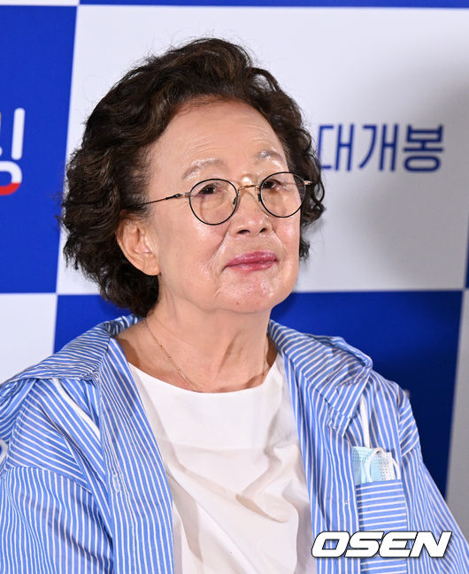 배우 나문희가 간담회를 하고 있다. 2022.06.15 /jpnews@osen.co.kr