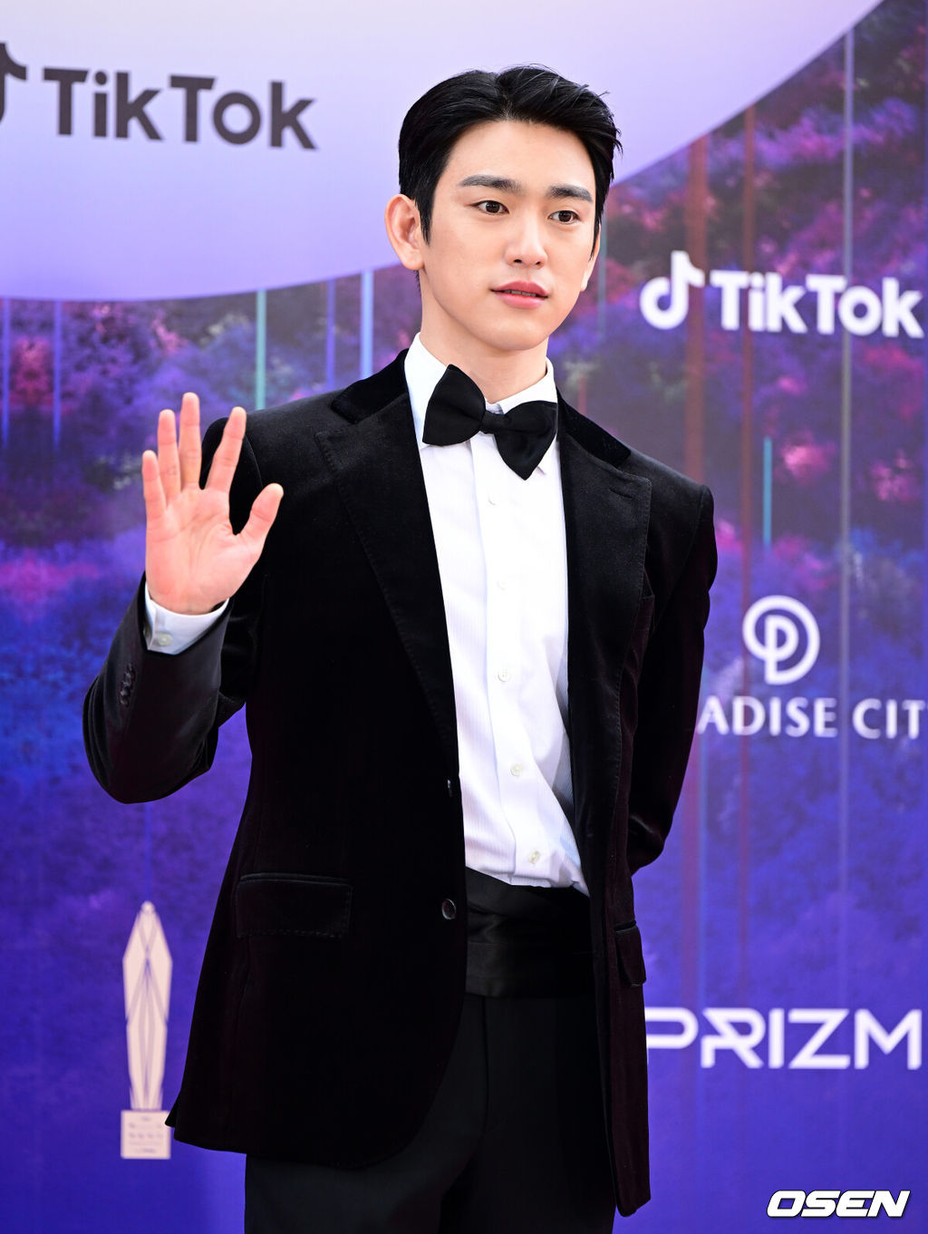 28일 오후 인천 중구 운서동 파라다이스시티에서 제59회 백상예술대상이 열렸다.배우 박진영이 레드카펫을 밟고 있다. 2023.04.28 /jpnews@osen.co.kr