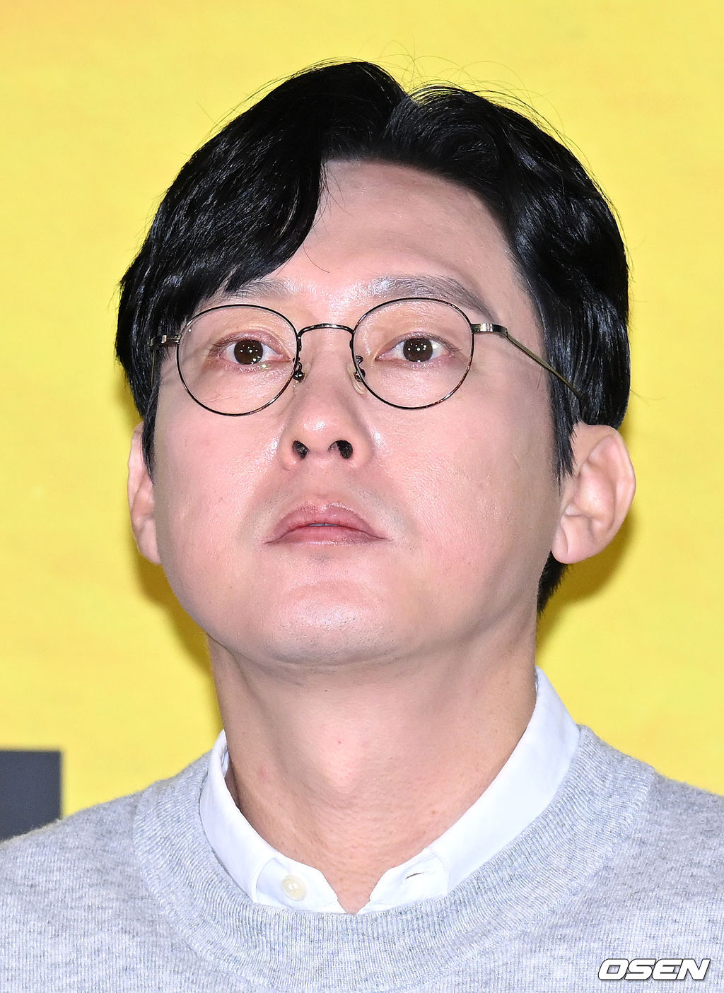 11일 오후 서울 CGV용산아이파크몰에서 영화 '시민덕희'(감독 박영주) 언론시사회가 열렸다.배우 박병은이 취재진의 질문을 듣고 있다. 2024.01.11 /sunday@osen.co.kr