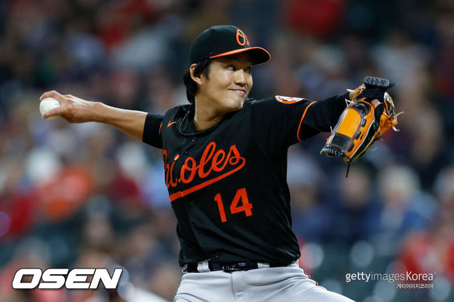 [사진] 볼티모어 오리올스 시절 후지나미 신타로. ⓒGettyimages(무단전재 및 재배포 금지)