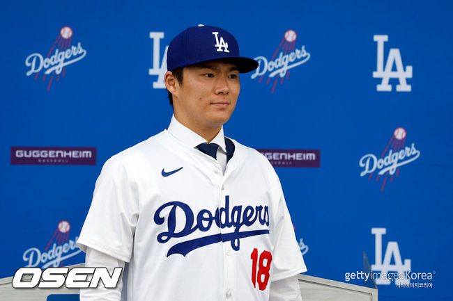 [사진] LA 다저스 야마모토 요시노부. ⓒGettyimages(무단전재 및 재배포 금지)