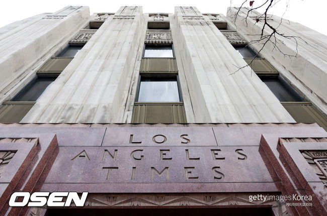 [사진] 로스앤젤레스 지역지 LA 타임즈. ⓒGettyimages(무단전재 및 재배포 금지)