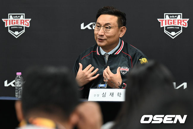 KIA 심재학 단장./OSEN DB