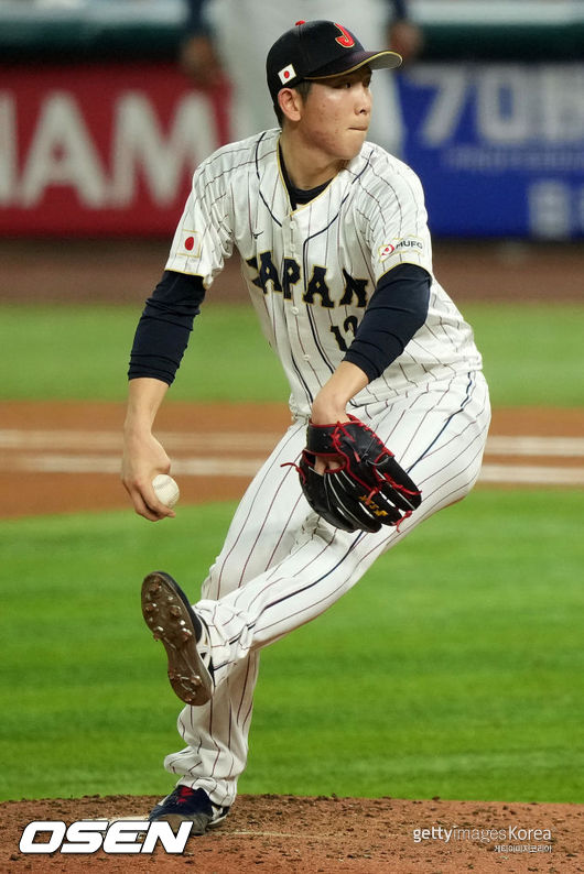 [사진] 일본 WBC 대표팀 토고 쇼세이. ⓒGettyimages(무단전재 및 재배포 금지)