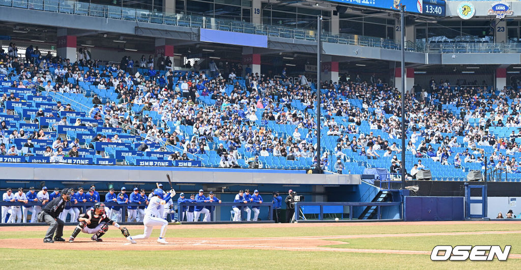 지난해 시범경기가 열린 대구삼성라이온즈파크. 2023.03.18 / foto0307@osen.co.kr