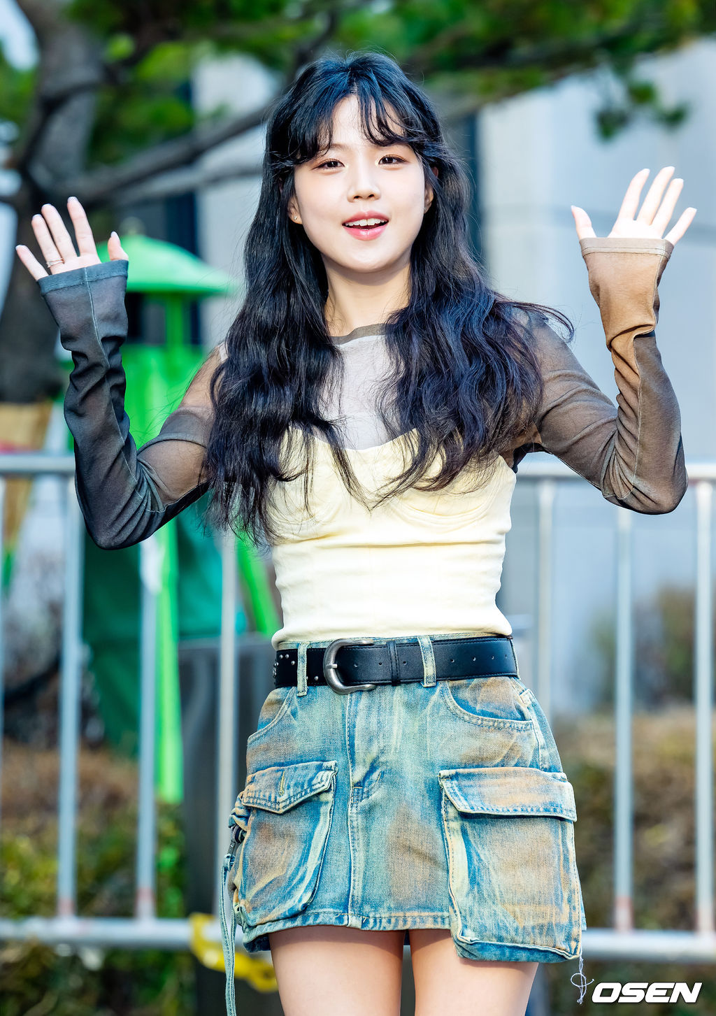류지현,&apos;사랑스러운 눈맞춤 인사&apos;