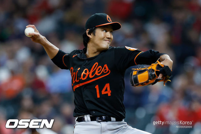 [사진] 볼티모어 오리올스 시절 후지나미 신타로. ⓒGettyimages(무단전재 및 재배포 금지)