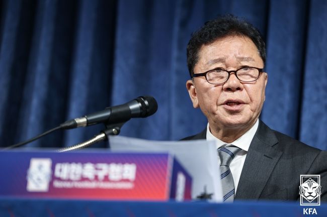 [사진] 정해성 신임 전력강화위원장 / 대한축구협회