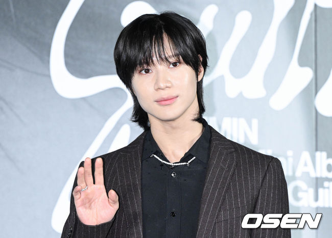 태민이 포즈를 취하고 있다. 2023.10.30 /cej@osen.co.kr