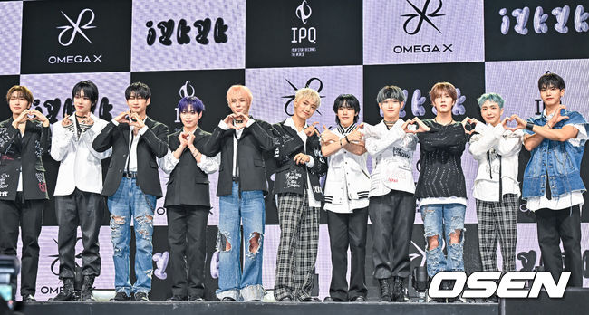 오메가엑스가 포즈를 취하고 있다.   2023.11.07 / soul1014@osen.co.kr