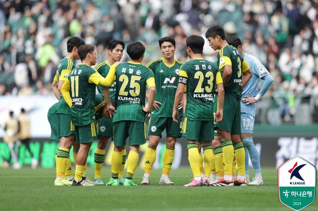 [사진] 전북현대 선수단 / 한국프로축구연맹.