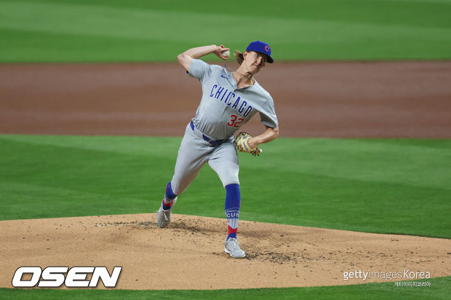 [사진] 시카고 컵스 벤 브라운. ⓒGettyimages(무단전재 및 재배포 금지)