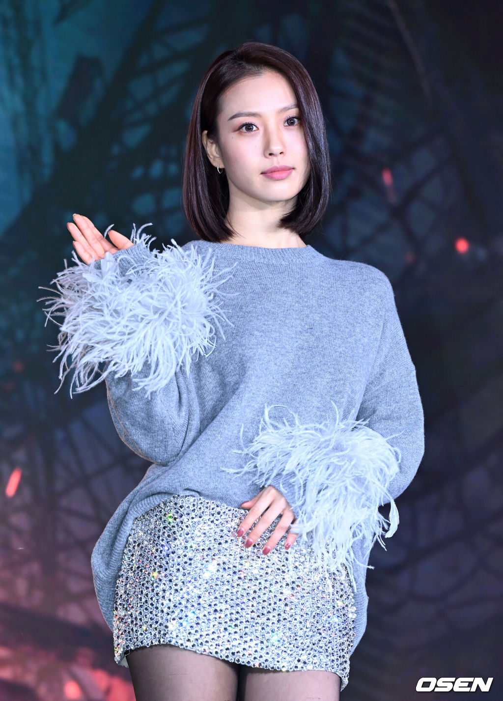 30일 오전 서울 성동구 에스팩토리에서 넷플릭스 오리지널 드라마 ‘스위트홈’ 시즌 2 제작발표회가 열렸다.배우 고민시가 포토타임을 가지고 있다. 2023.11.30 /sunday@osen.co.kr