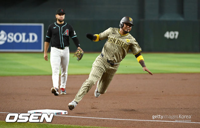 [사진] 샌디에이고 루이스 아라에즈. ⓒGettyimages(무단전재 및 재배포 금지)