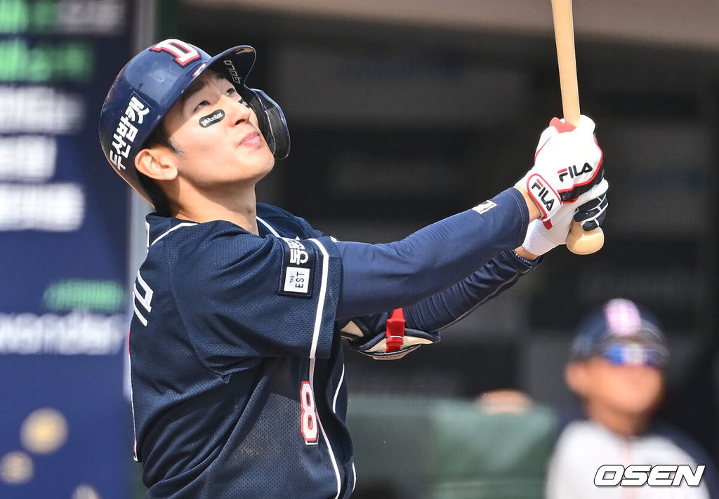 두산 김태근. 2024.04.07 / foto0307@osen.co.kr