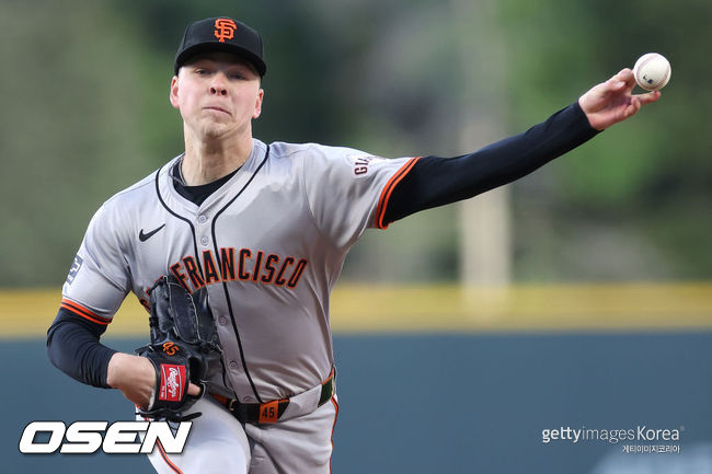 [사진] 샌프란시스코 자이언츠 카일 해리슨. ⓒGettyimages(무단전재 및 재배포 금지)