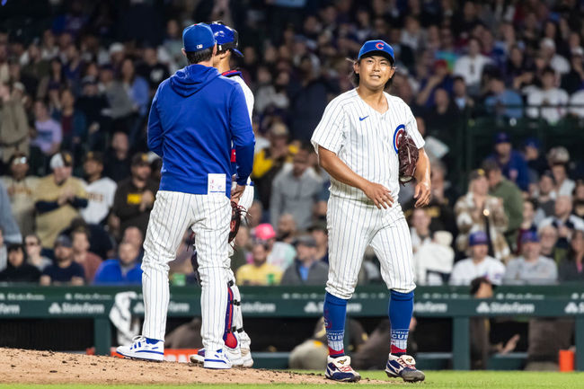 [사진] 컵스 투수 이마나가 쇼타.ⓒGettyimages(무단전재 및 재배포 금지)