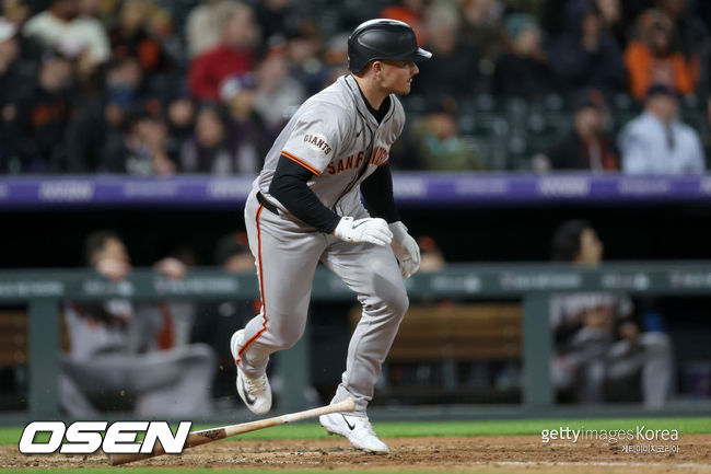 [사진] 샌프란시스코 맷 채프먼. ⓒGettyimages(무단전재 및 재배포 금지)