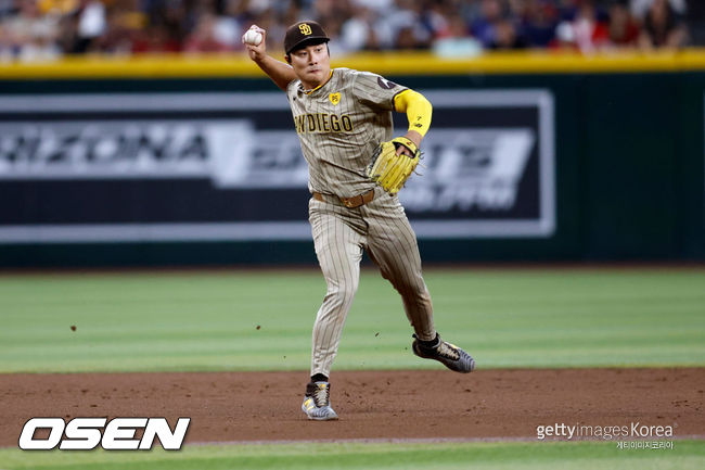 [사진] 샌디에이고 파드리스 김하성. ⓒGettyimages(무단전재 및 재배포 금지)