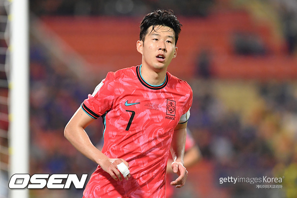 BANGKOK, THAILAND - MARCH 26: <<enter caption here>> during the FIFA World Cup Asian 2nd qualifier match between Thailand and South Korea at Rajamangala Stadium on March 26, 2024 in Bangkok, Thailand.(Photo by Apinya Rittipo/Getty Images)