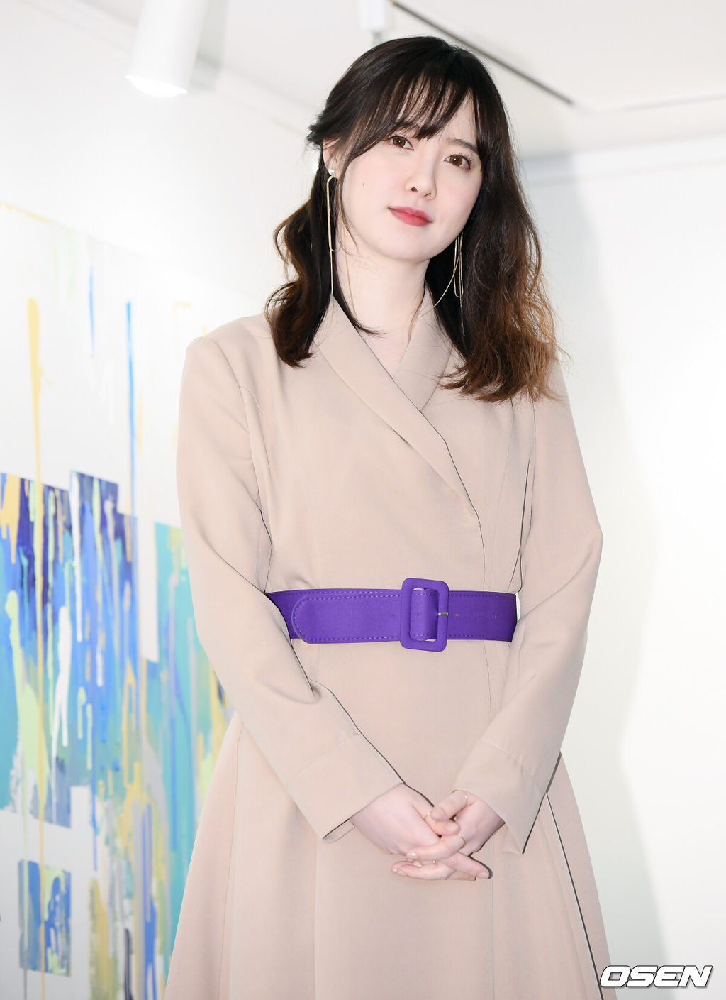 18일 오후 서울 마포구 진산갤러리에서 구혜선 초대전 ‘항해-다시 또 다시’ 기자간담회가 열렸다.배우 구혜선이 포즈를 취하고 있다. /cej@osen.co.kr