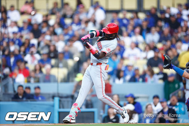 [사진] 신시내티 엘라 데 크루즈. ⓒGettyimages(무단전재 및 재배포 금지)