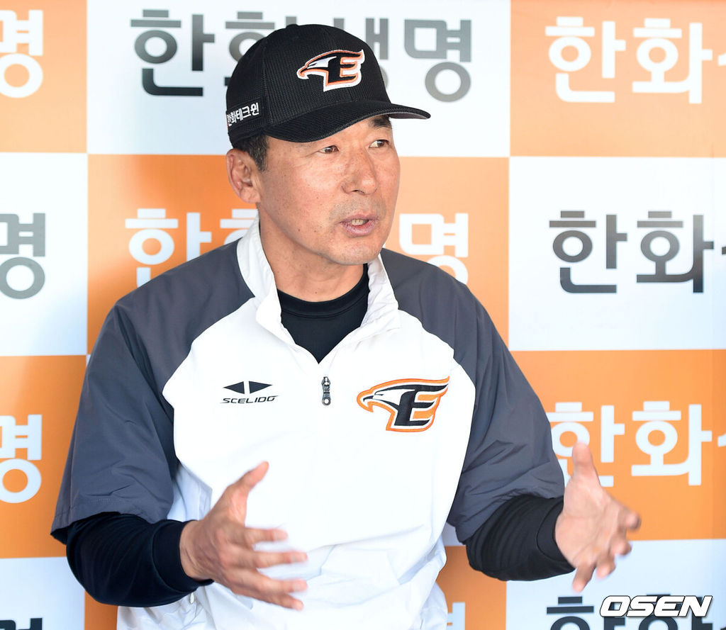 2017년 한화 이상군 감독대행. /OSEN DB