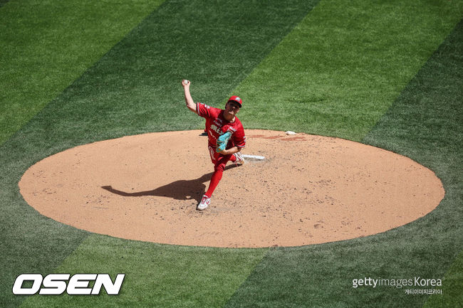 [사진] 디아블로스 로호스 델 멕시코 트레버 바우어. ⓒGettyimages(무단전재 및 재배포 금지)