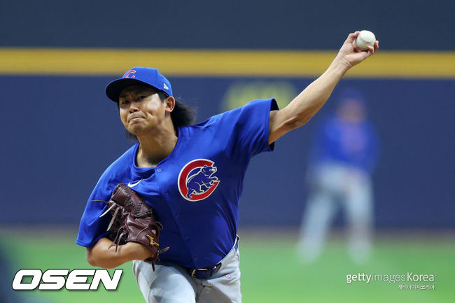 [사진] 시카고 컵스 이마나가 쇼타. ⓒGettyimages(무단전재 및 재배포 금지)