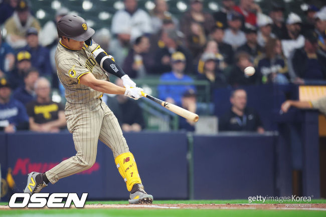 [사진] 샌디에이고 김하성. ⓒGettyimages(무단전재 및 재배포 금지)