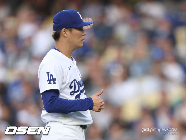 [사진] LA 다저스 야마모토 요시노부. ⓒGettyimages(무단전재 및 재배포 금지)