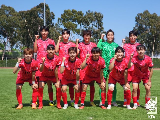 [사진] U20 여자축구대표팀