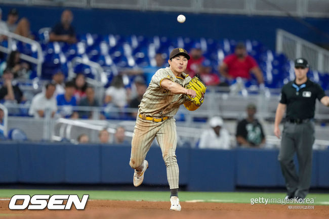 [사진] 샌디에이고 김하성. ⓒGettyimages(무단전재 및 재배포 금지)