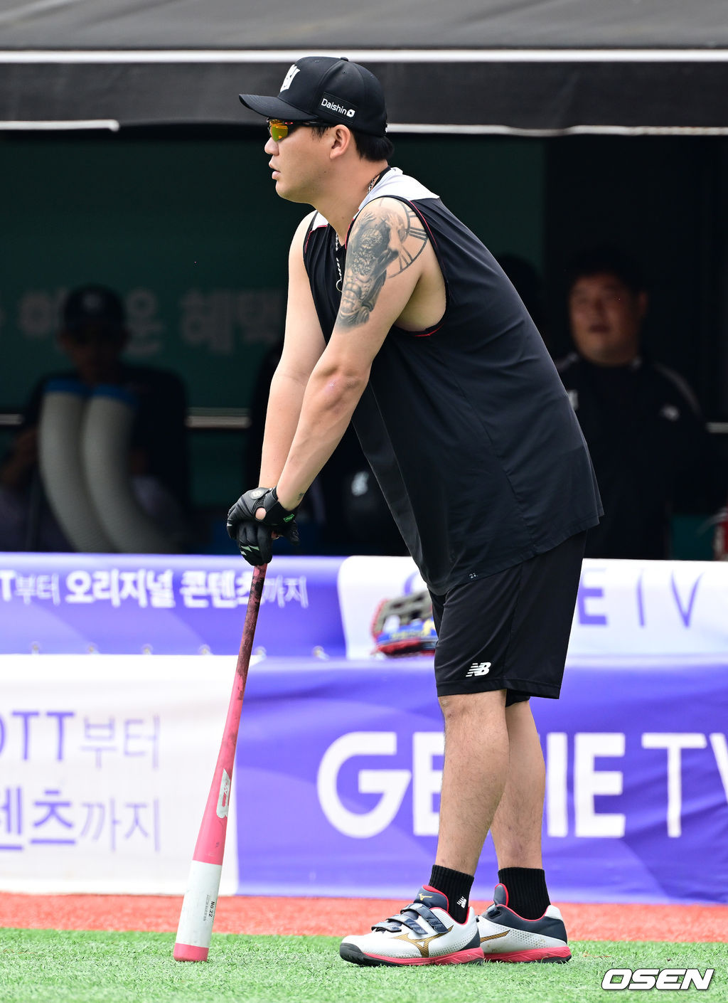 훈련하는 장성우