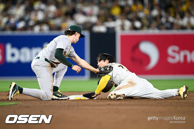 [사진] 샌디에이고 김하성. ⓒGettyimages(무단전재 및 재배포 금지)