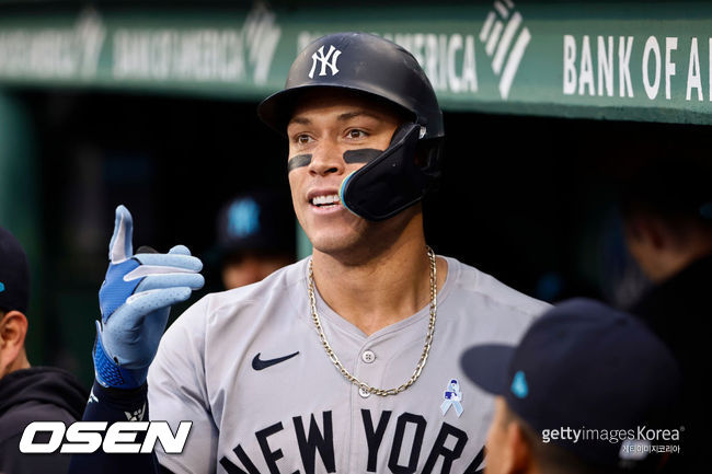 [사진] 뉴욕 양키스 애런 저지. ⓒGettyimages(무단전재 및 재배포 금지)