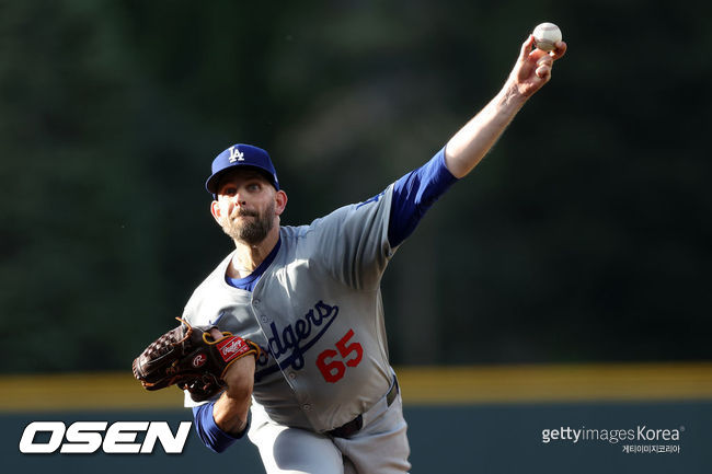 [사진] 다저스 제임스 팩스턴. ⓒGettyimages(무단전재 및 재배포 금지)