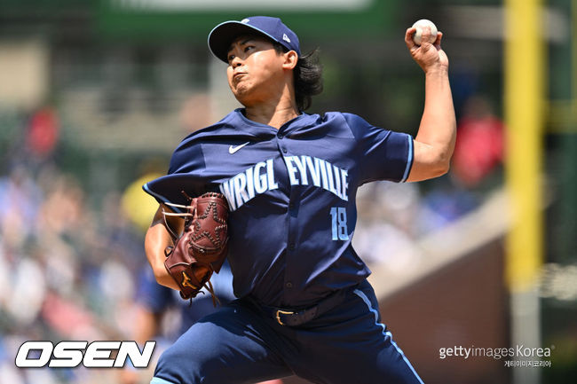 [사진] 시카고 컵스 이마나가 쇼타. ⓒGettyimages(무단전재 및 재배포 금지)