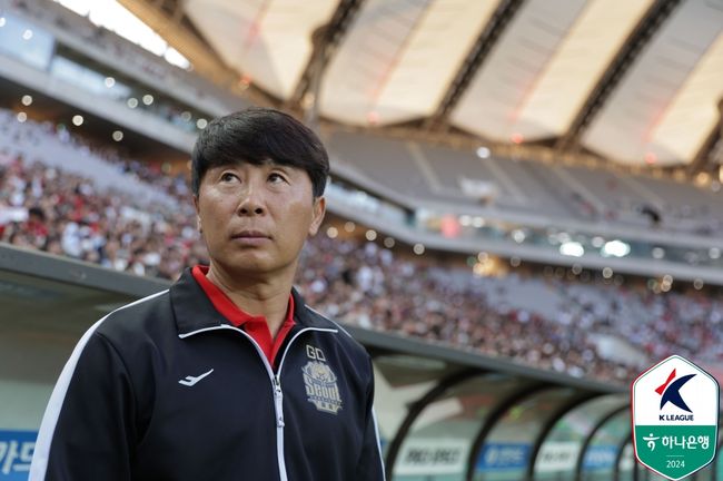 [사진] 김기동 감독 / 한국프로축구연맹.