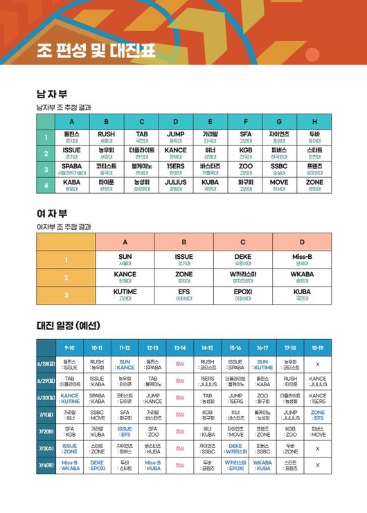 [사진] 2024 국민대배 일정