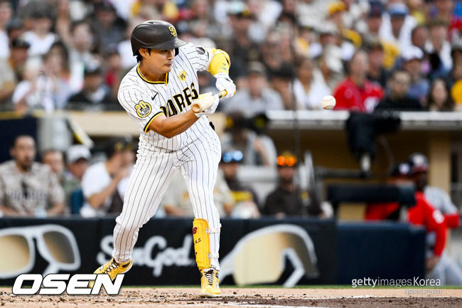 [사진] 샌디에이고 파드리스 김하성. ⓒGettyimages(무단전재 및 재배포 금지)