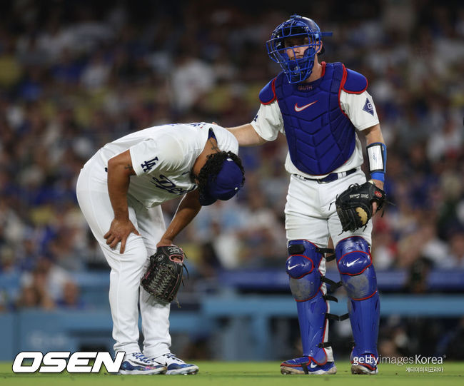 [사진] LA 다저스 우완 불펜 브루스더 그라테롤. ⓒGettyimages(무단전재 및 재배포 금지)