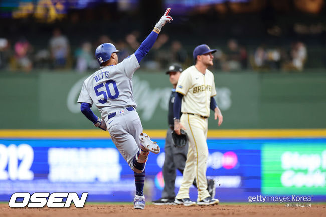 [사진] 다저스 베츠. ⓒGettyimages(무단전재 및 재배포 금지)