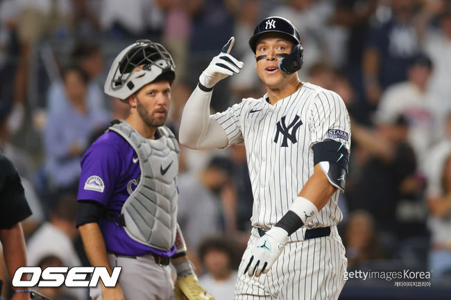 [사진] 뉴욕 양키스 애런 저지. ⓒGettyimages(무단전재 및 재배포 금지)