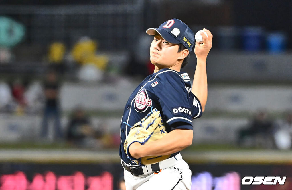 두산 베어스 김택연 145 2024.06.04 / foto0307@osen.co.kr