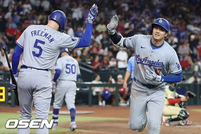 [사진] LA 다저스 오타니 쇼헤이. ⓒGettyimages(무단전재 및 재배포 금지)