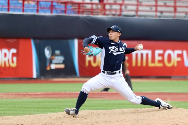 U-18 야구대표팀 배찬승. /WBSC 홈페이지 