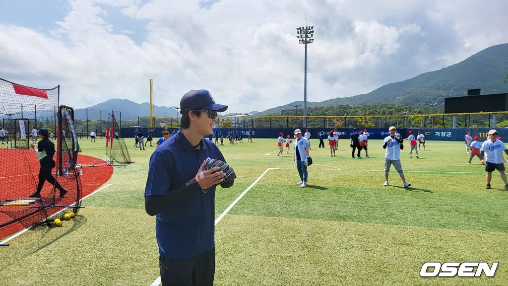 ‘제 2차 2024 야구로 통하는 티볼캠프’ /OSEN DB