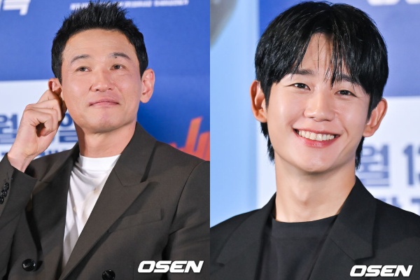9일 오후 서울 용산아이파크몰 내 용산 CGV에서 영화 '베테랑2'(감독 류승완) 언론시사회가 진행됐다.